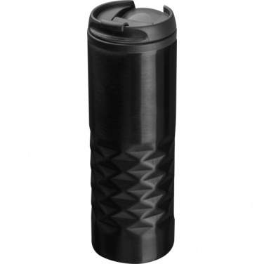 Logo trade promotional item photo of: Thermal stainless steel mug SANTANDER 500 ml